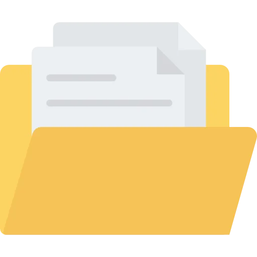 Folder open icon